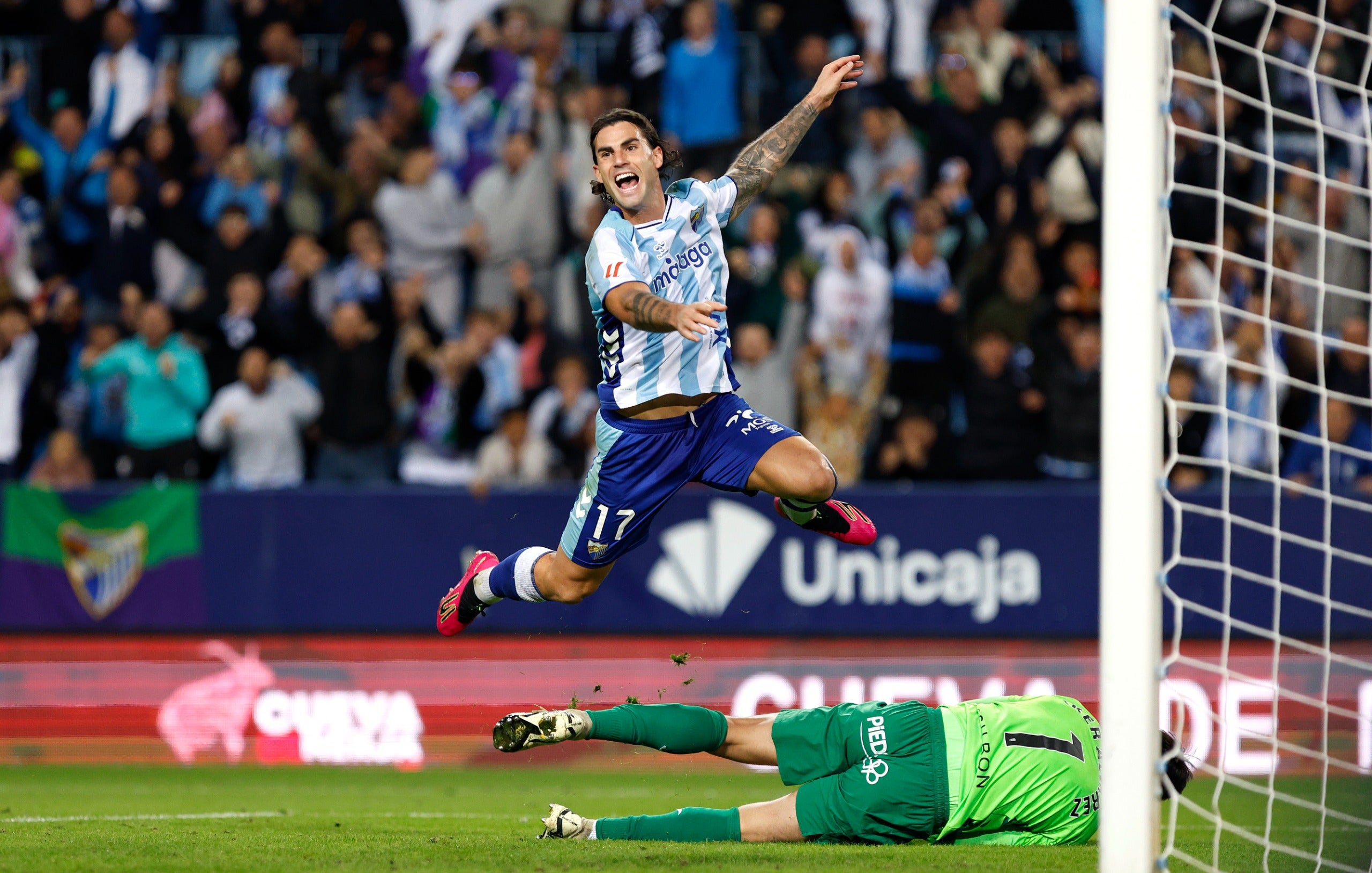 Las mejores imágenes del Málaga-Córdoba