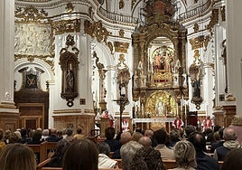 El oficio religioso se ha realizado en la iglesia de los Mártires de la capital.