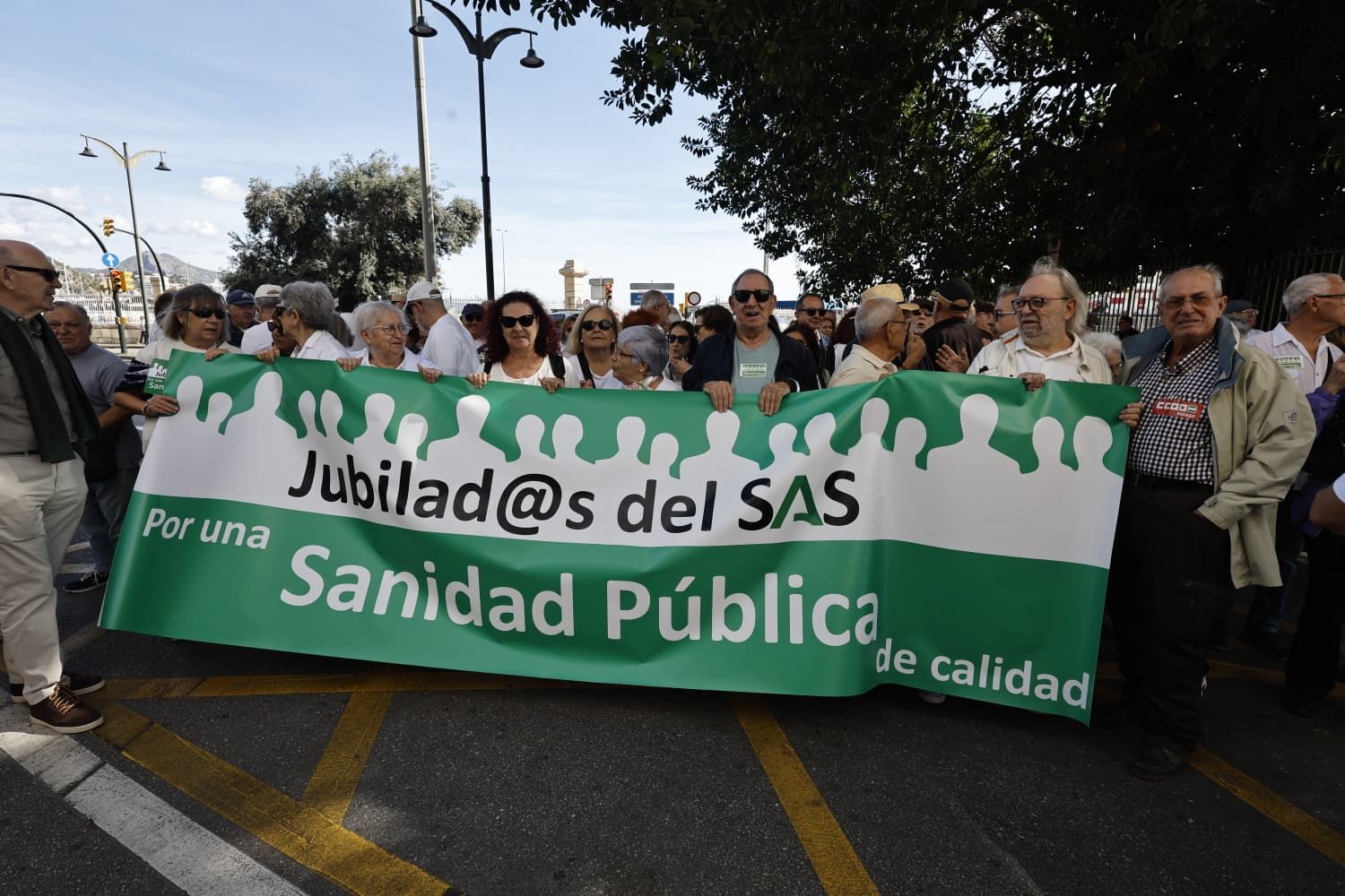 Fotos | Miles de personas recorren el Centro de Málaga en defensa de la sanidad pública