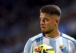 Dani Lorenzo, en el duelo de este sábado.