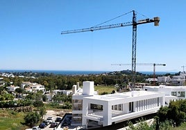 Actividad constructora en la Costa del Sol.