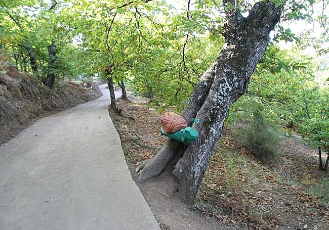 La primera parte del sendero está llena de sorpresas