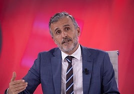 Nacho López en una de sus intervenciones en La Alameda.