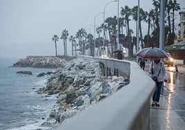 Málaga, en aviso amarillo por riesgo de hasta 20 litros en una hora