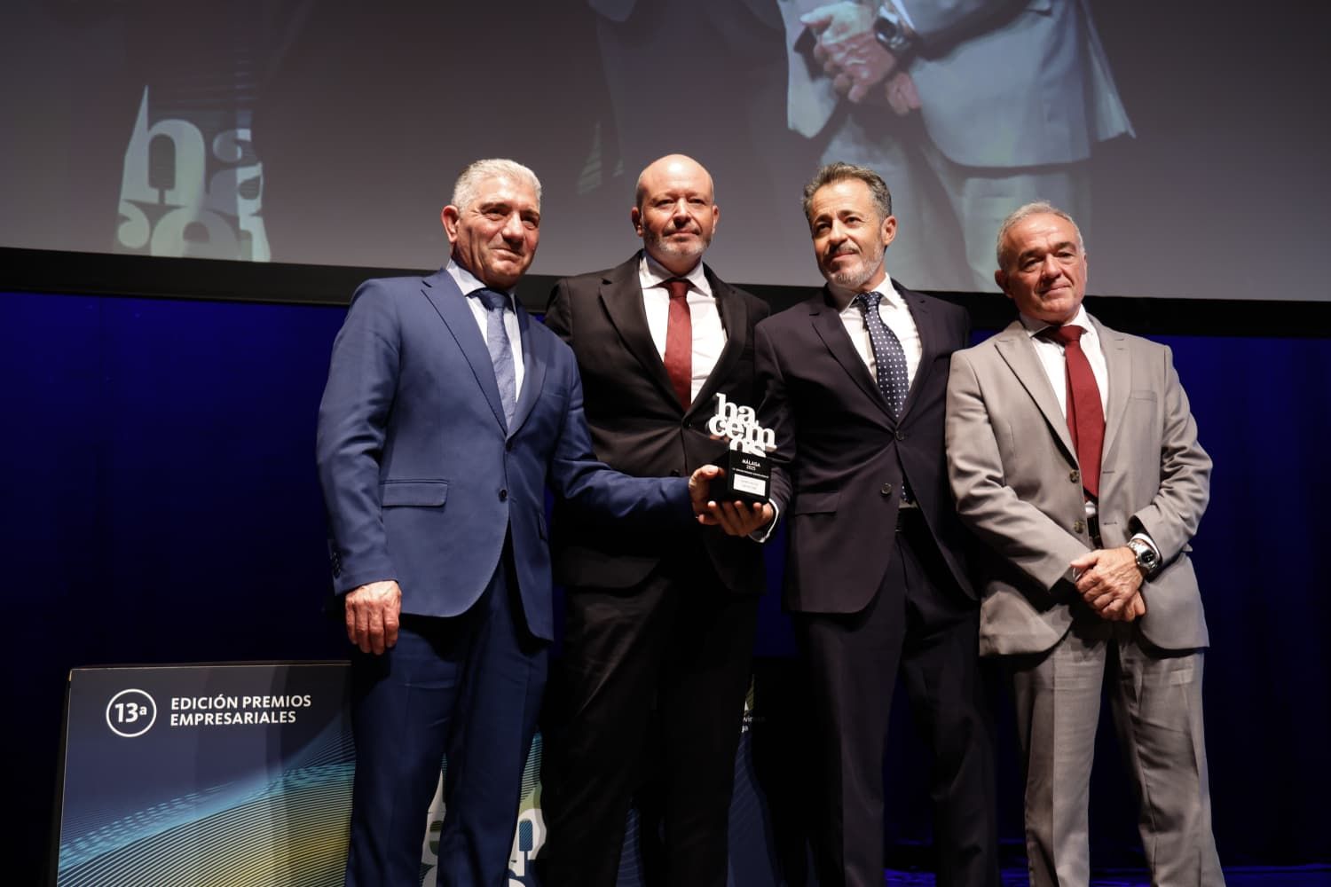 La entrega de los premios 'Hacemos Málaga', en imágenes