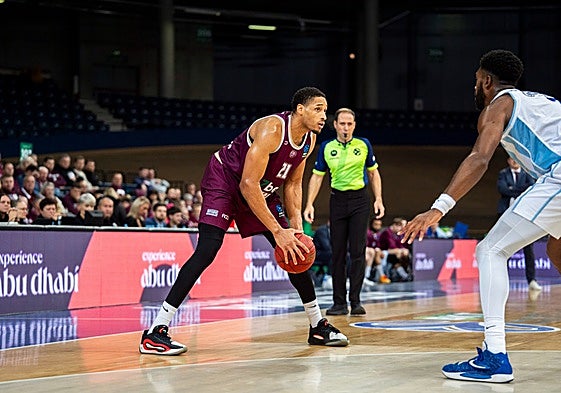 Augustine Rubit, en un partido con el Lietkabelis.
