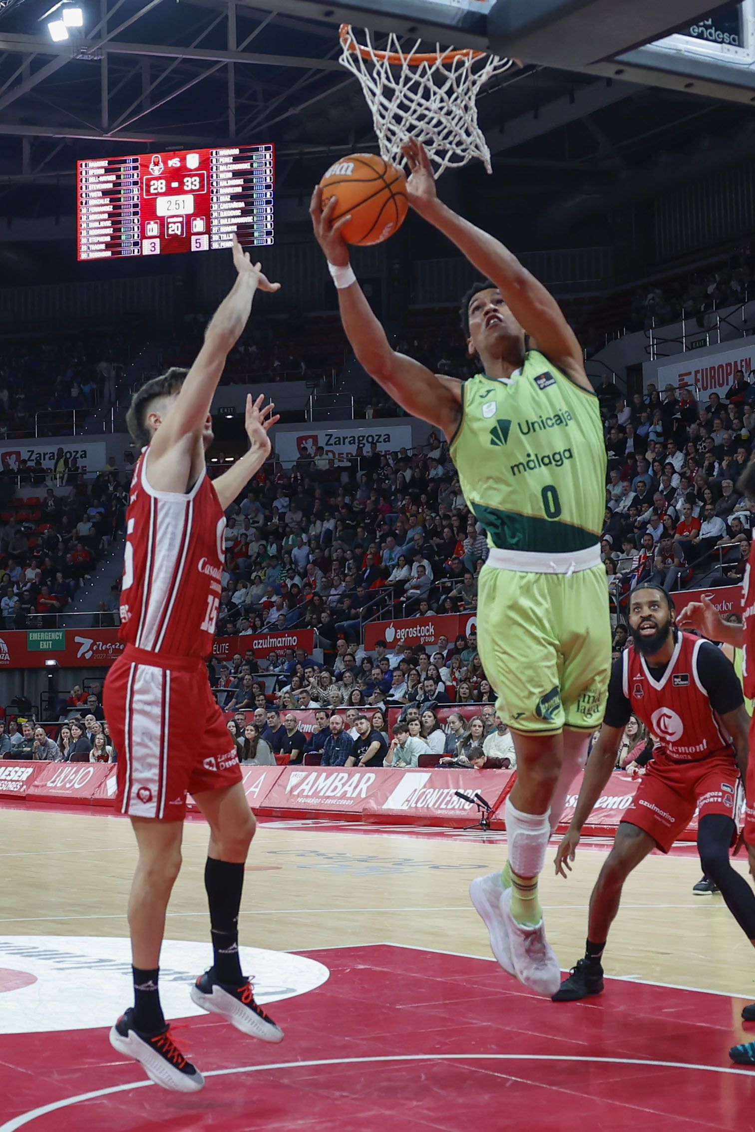 El Casademont Zaragoza- Unicaja, en imágenes