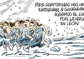 La actualidad deportiva del mes de noviembre, en las viñetas de Pachi