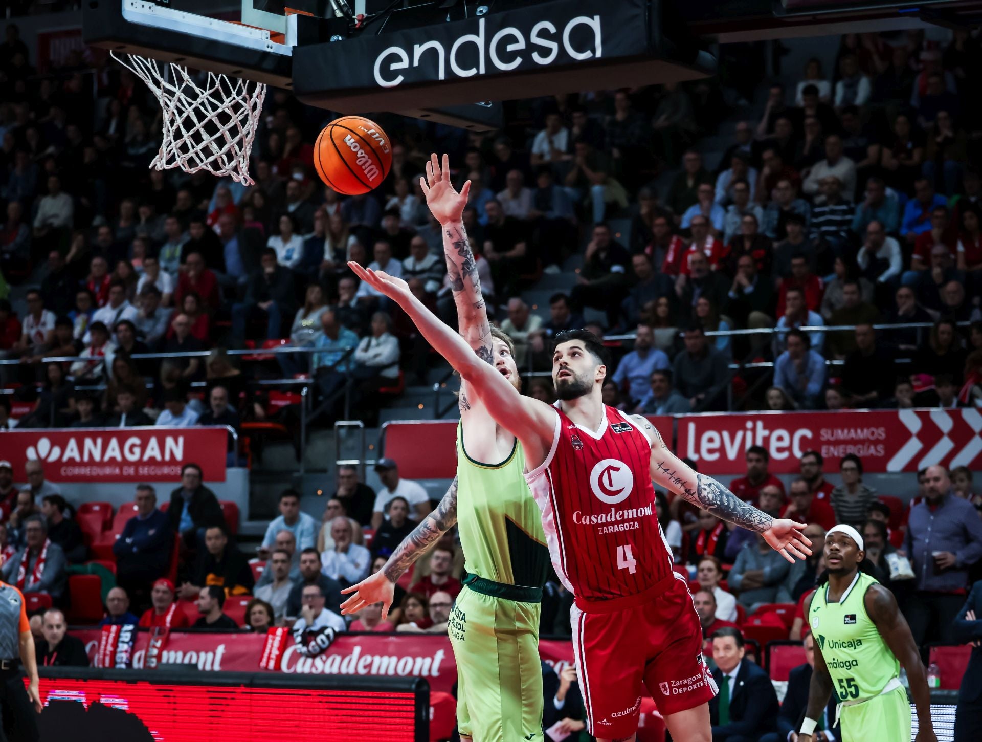 El Casademont Zaragoza- Unicaja, en imágenes