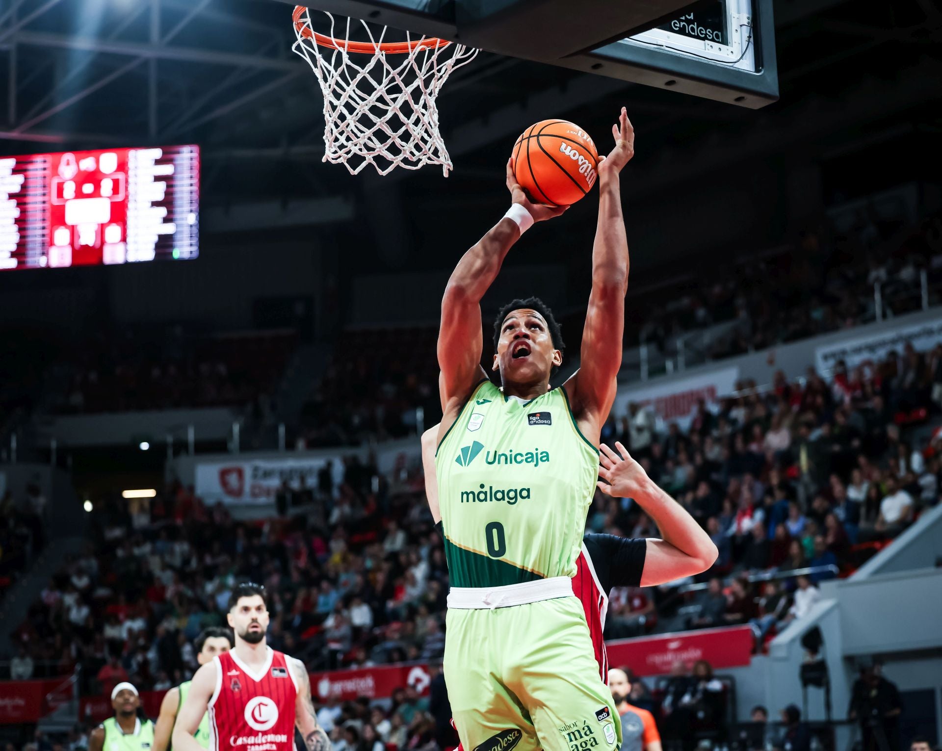 El Casademont Zaragoza- Unicaja, en imágenes