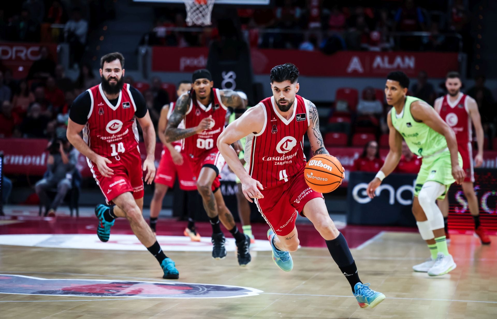 El Casademont Zaragoza- Unicaja, en imágenes