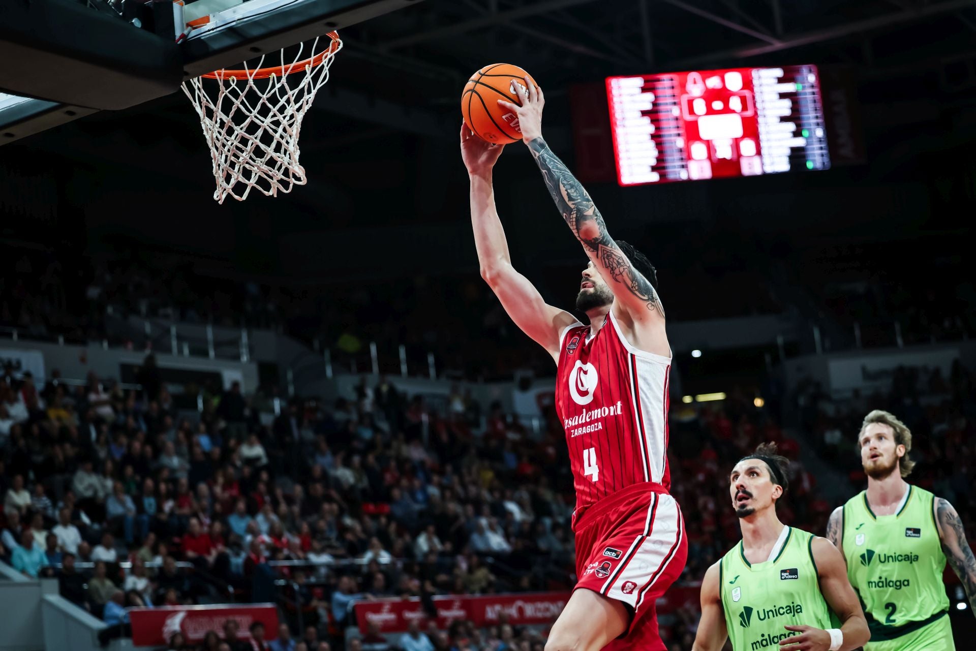 El Casademont Zaragoza- Unicaja, en imágenes