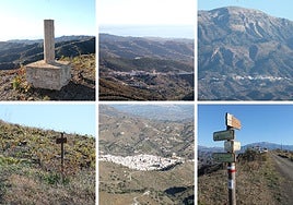 Cerro Patarra, el vértice geodésico que está entre viñas moscatel