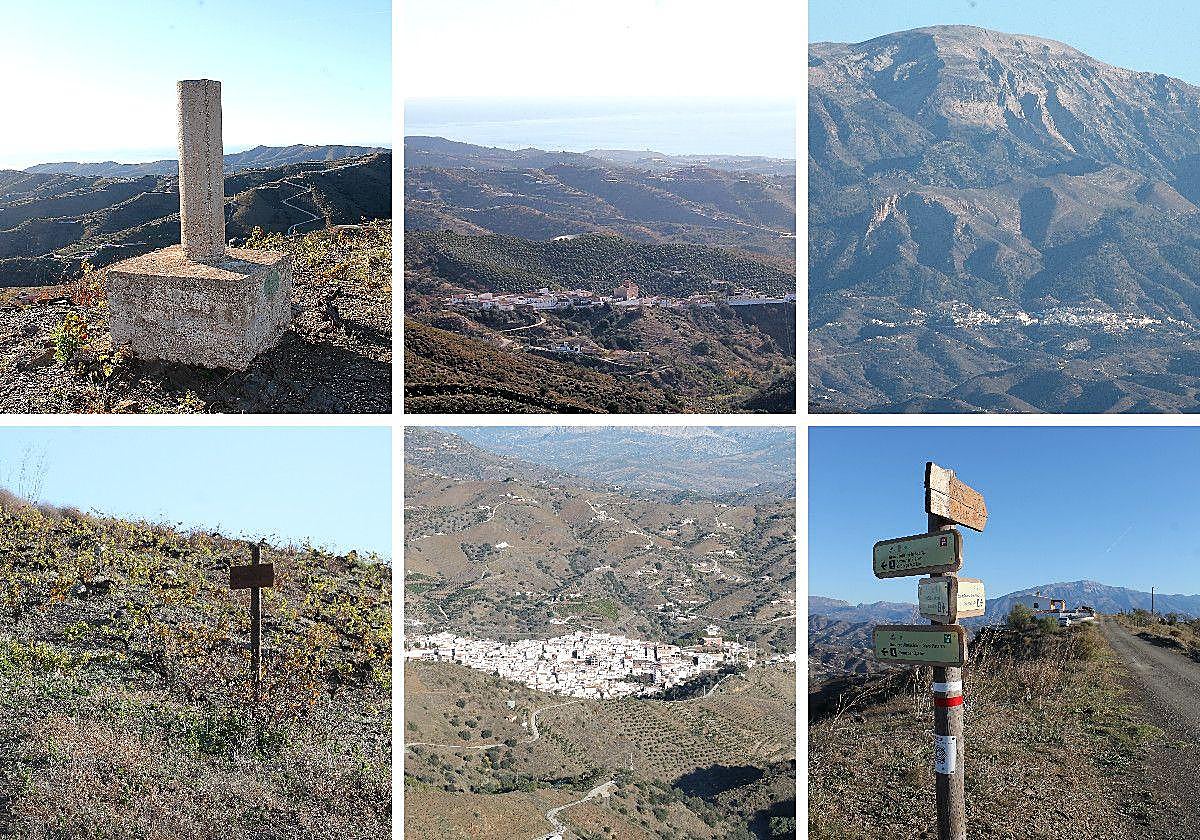 Cerro Patarra, el vértice geodésico que está entre viñas moscatel
