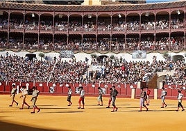 Imagen de archivo de un paseíllo en La Malagueta.