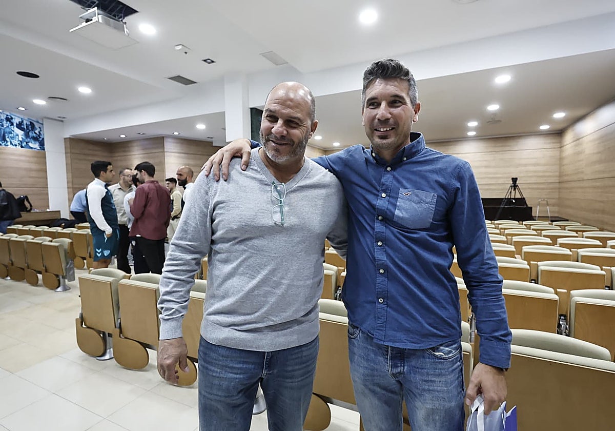Bravo, segundo de Funes en el Malagueño, que ahora pasa a dirigir el equipo, junto a su ya excompañero.