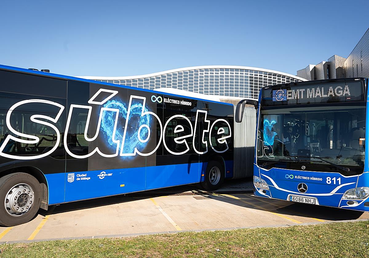 Así son los diez nuevos autobuses eléctrico-híbridos que circularán en las líneas de la EMT