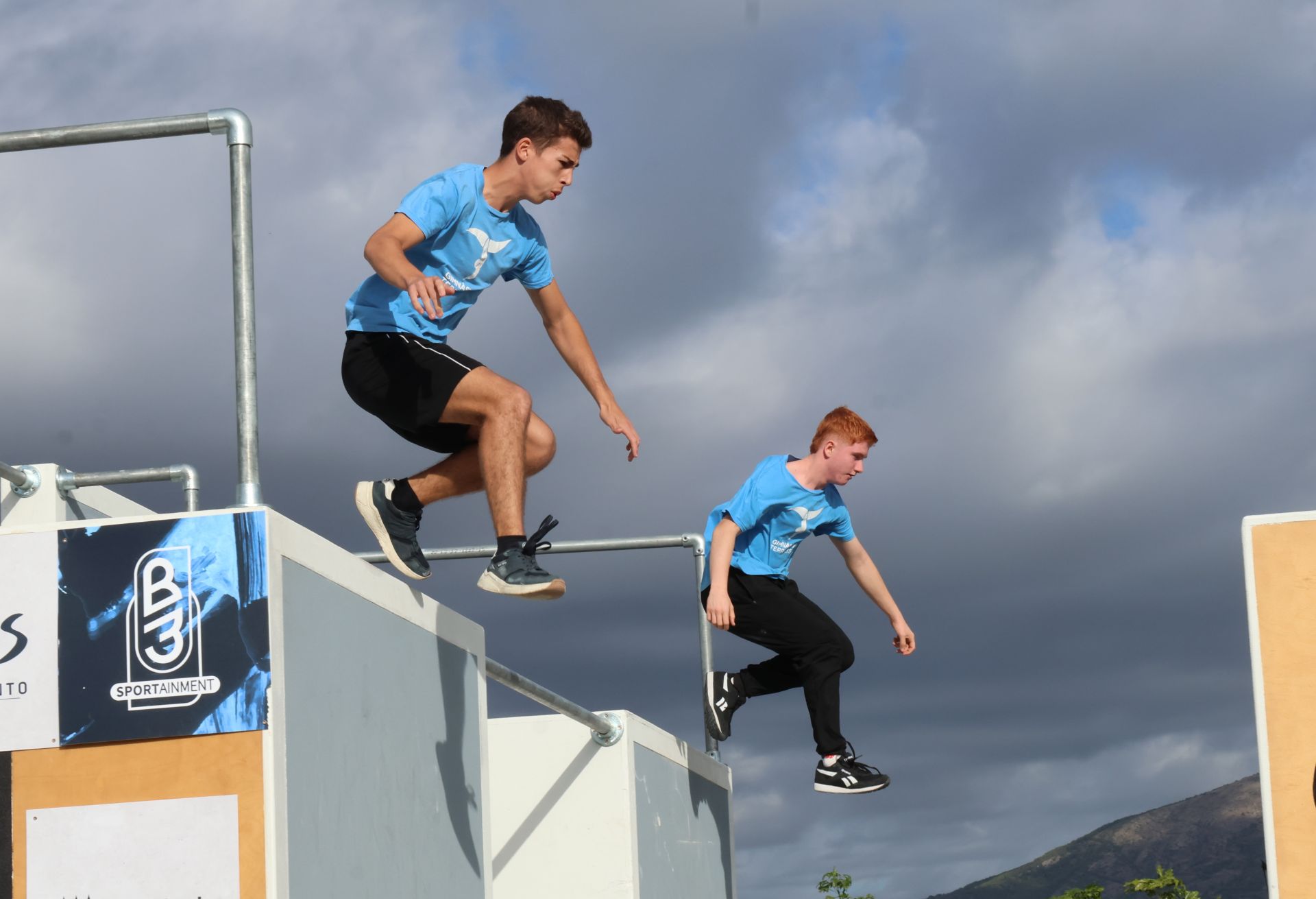El campeonato de España de Parkour de Mijas, en imágenes