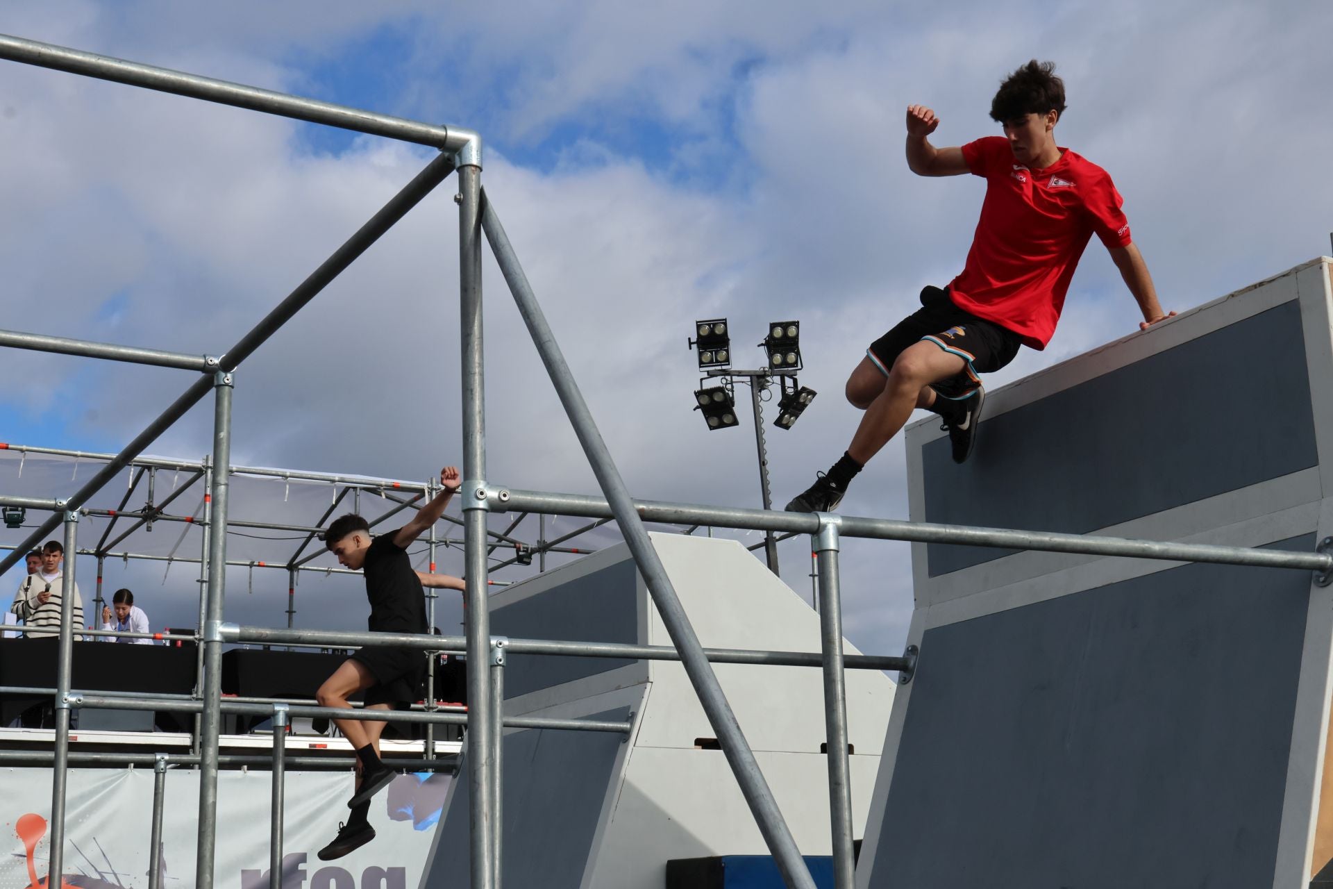 El campeonato de España de Parkour de Mijas, en imágenes