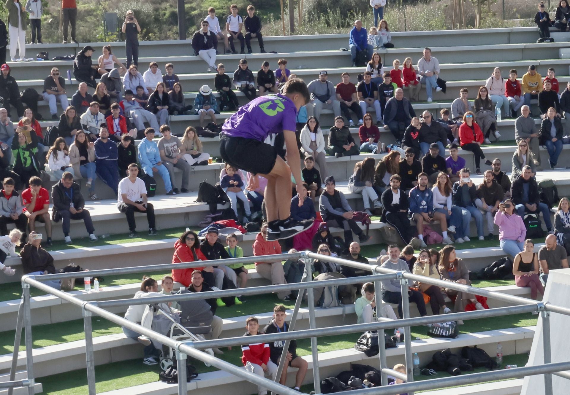 El campeonato de España de Parkour de Mijas, en imágenes