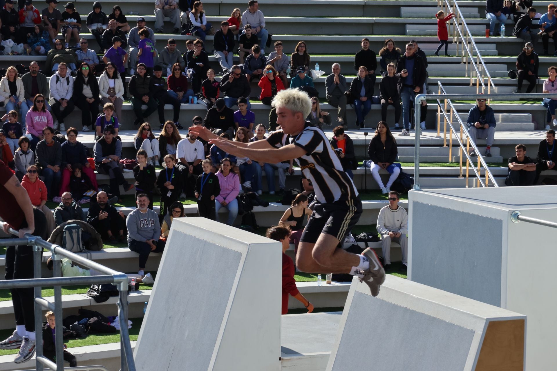 El campeonato de España de Parkour de Mijas, en imágenes