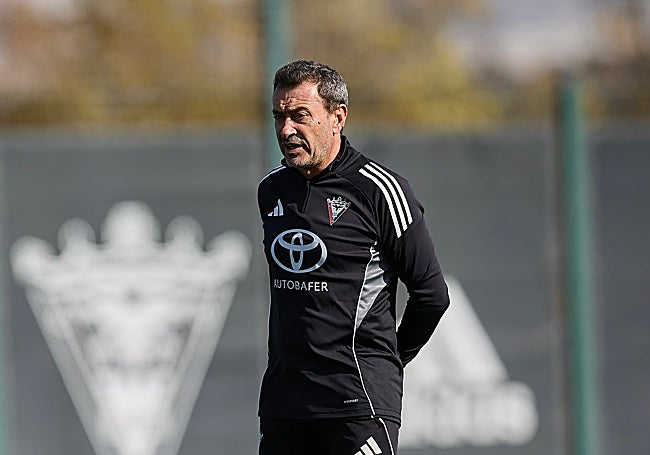 Jesús Galván, el nuevo entrenador del Mirandés.