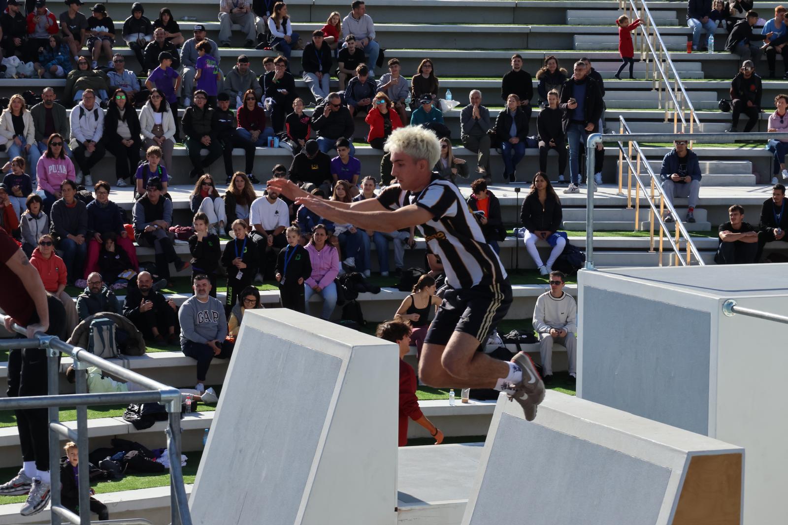 El campeonato de España de Parkour de Mijas, en imágenes