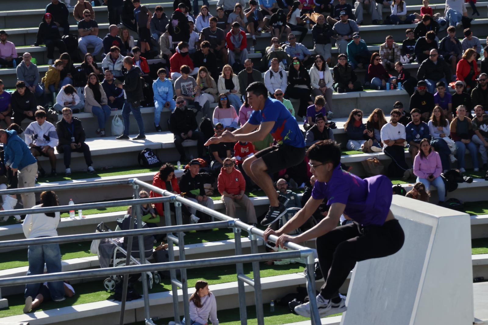 El campeonato de España de Parkour de Mijas, en imágenes