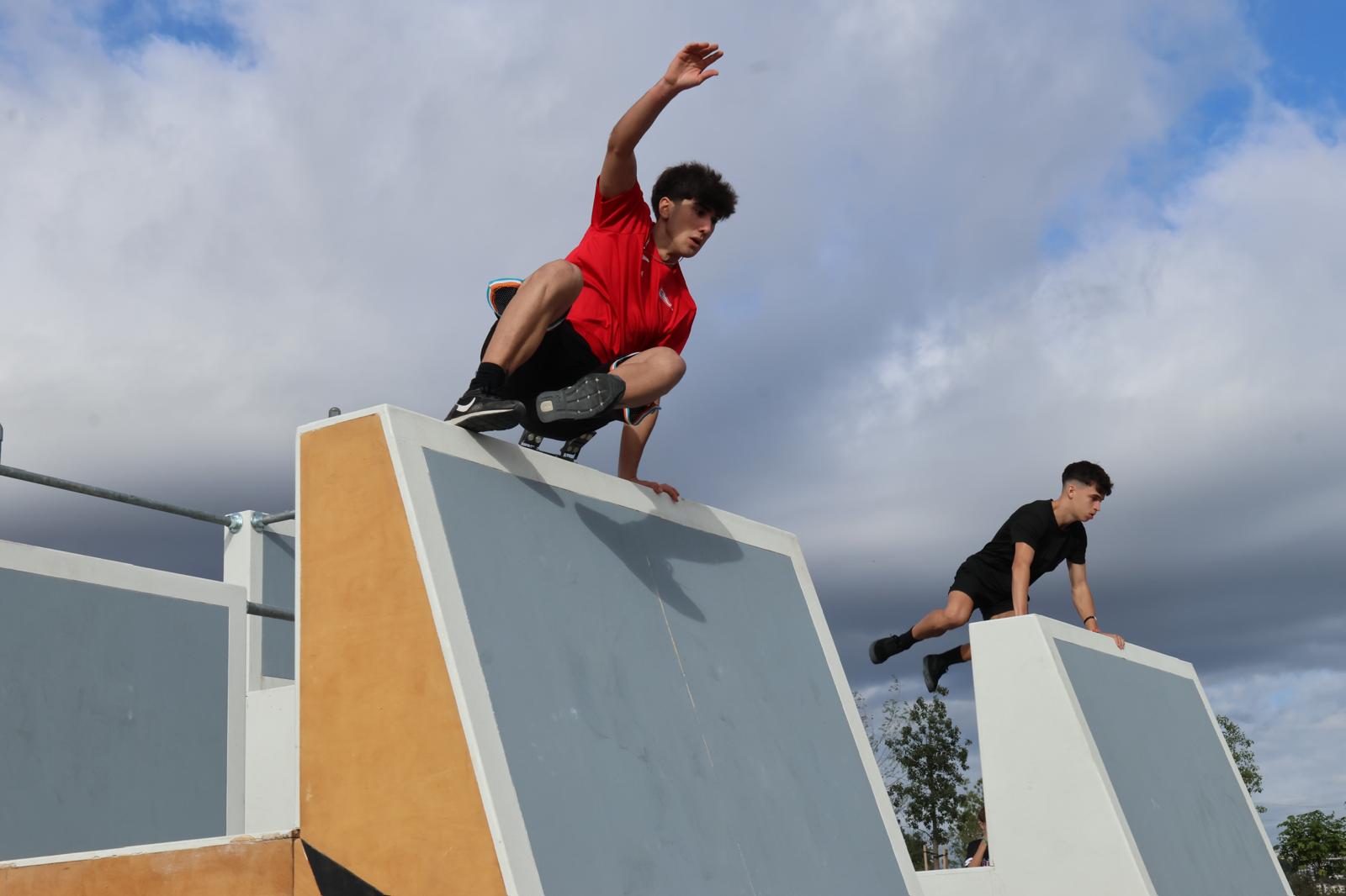 El campeonato de España de Parkour de Mijas, en imágenes