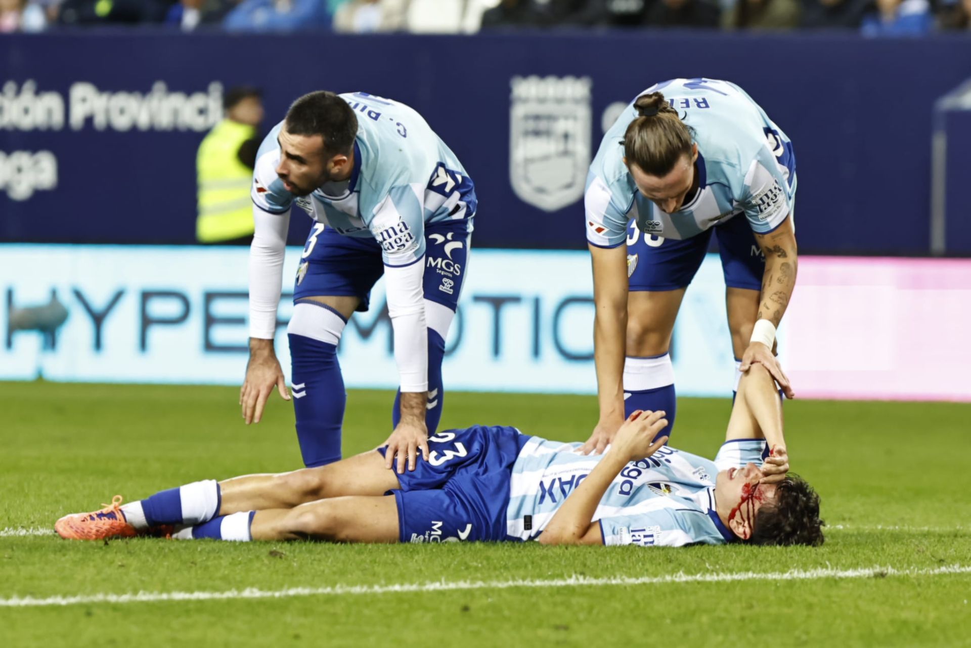 El Málaga-Mirandés, en imágenes