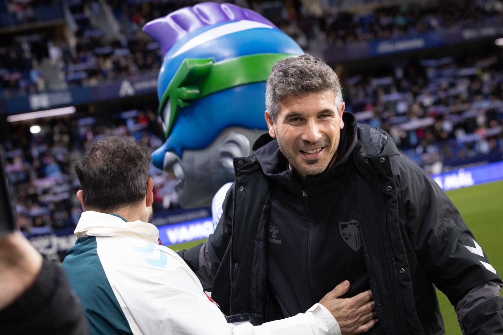 El Málaga-Mirandés, en imágenes