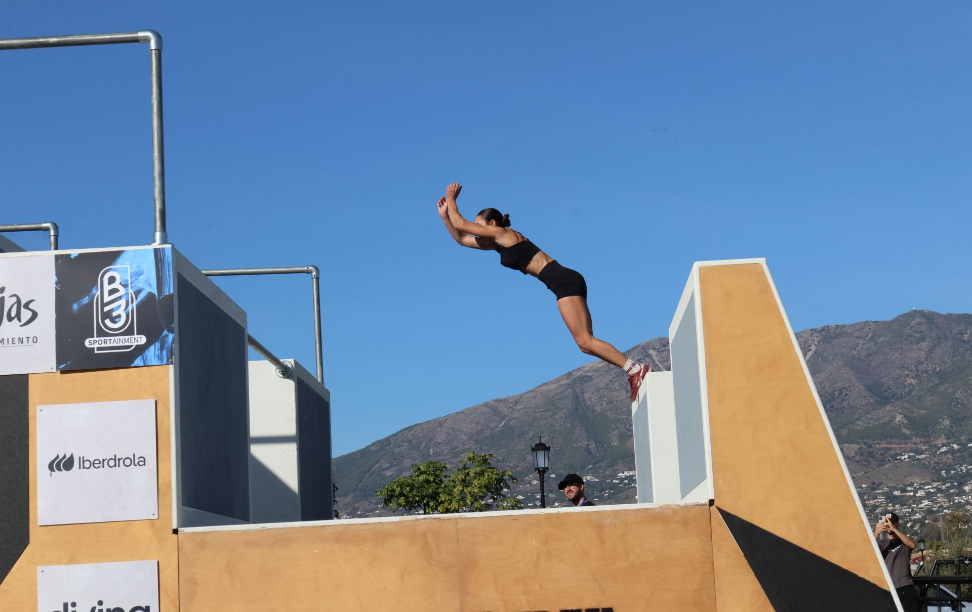 El campeonato de España de Parkour de Mijas, en imágenes