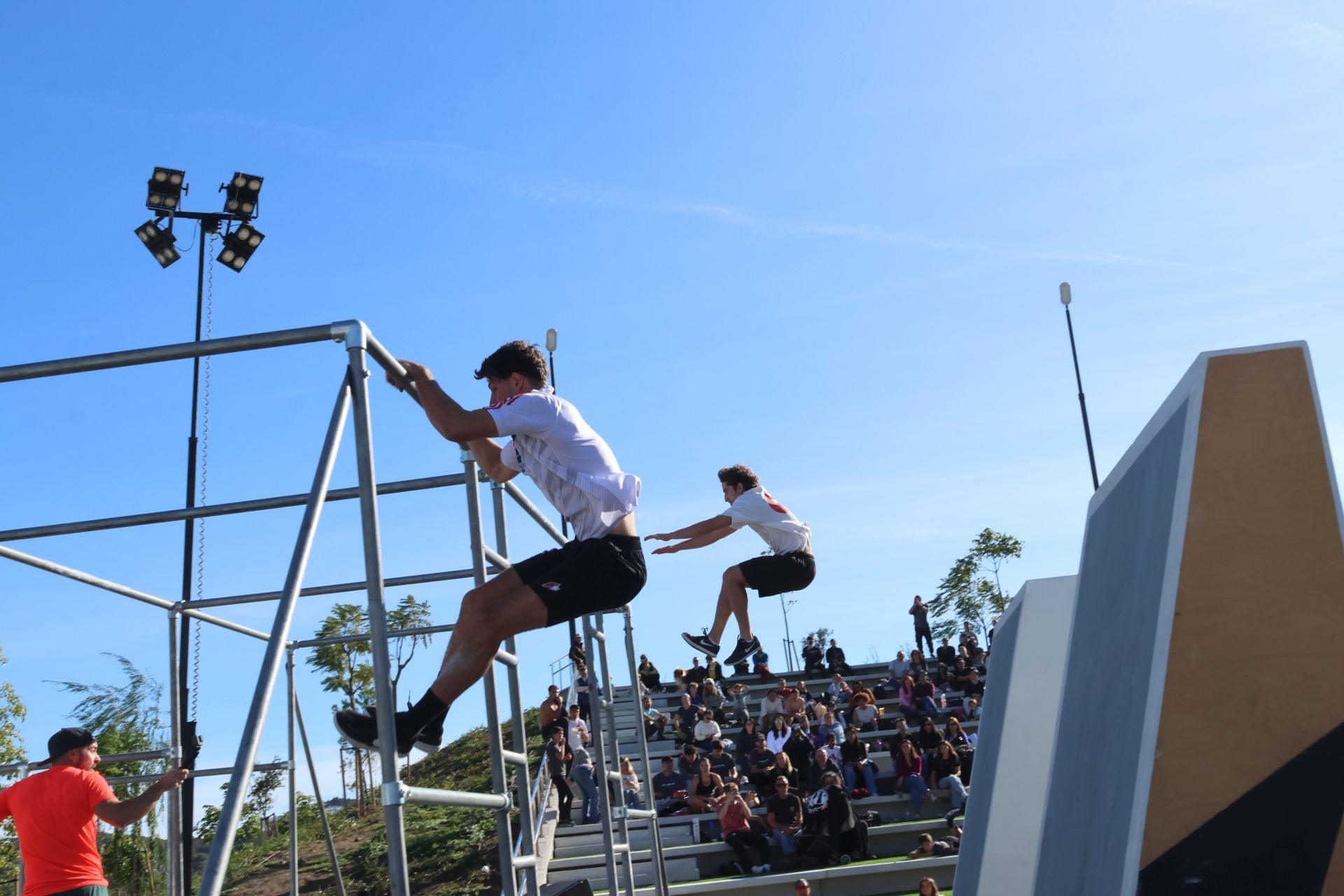 El campeonato de España de Parkour de Mijas, en imágenes