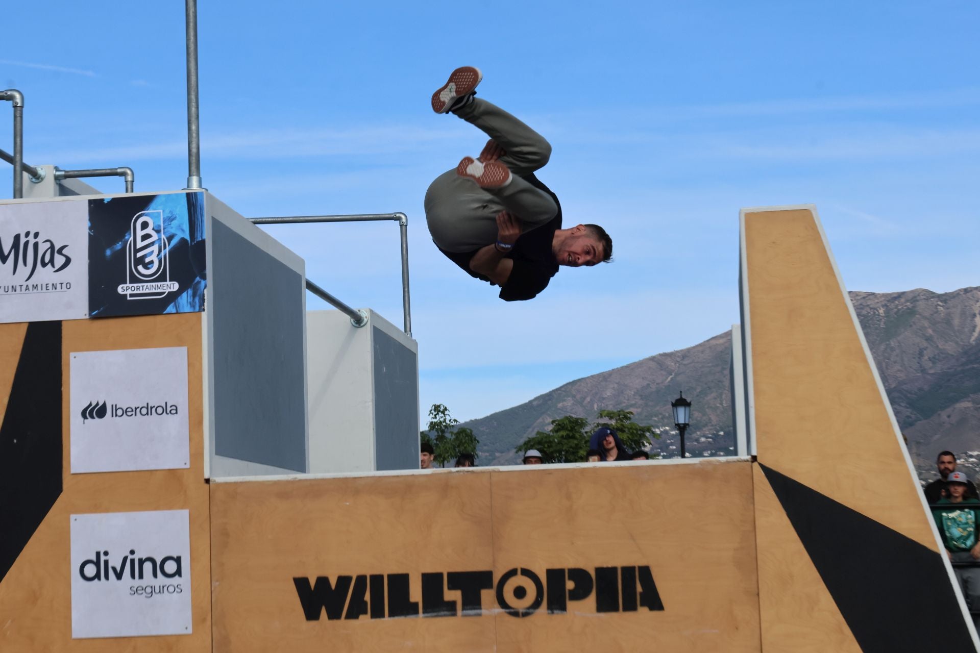 El campeonato de España de Parkour de Mijas, en imágenes