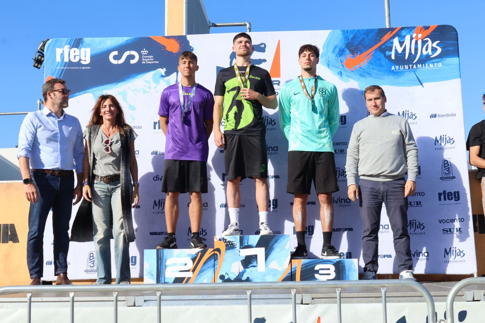 El campeonato de España de Parkour de Mijas, en imágenes