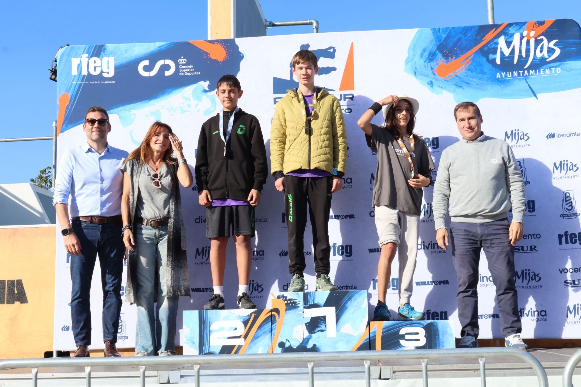 El campeonato de España de Parkour de Mijas, en imágenes