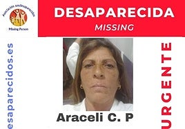 Buscan a Araceli, una vecina de 58 años desaparecida en Alhaurín de la Torre