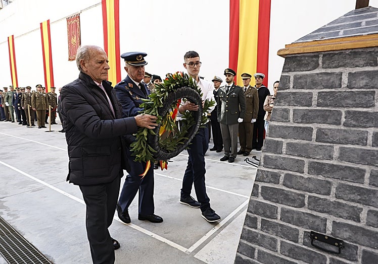 Homenaje a los caídos.