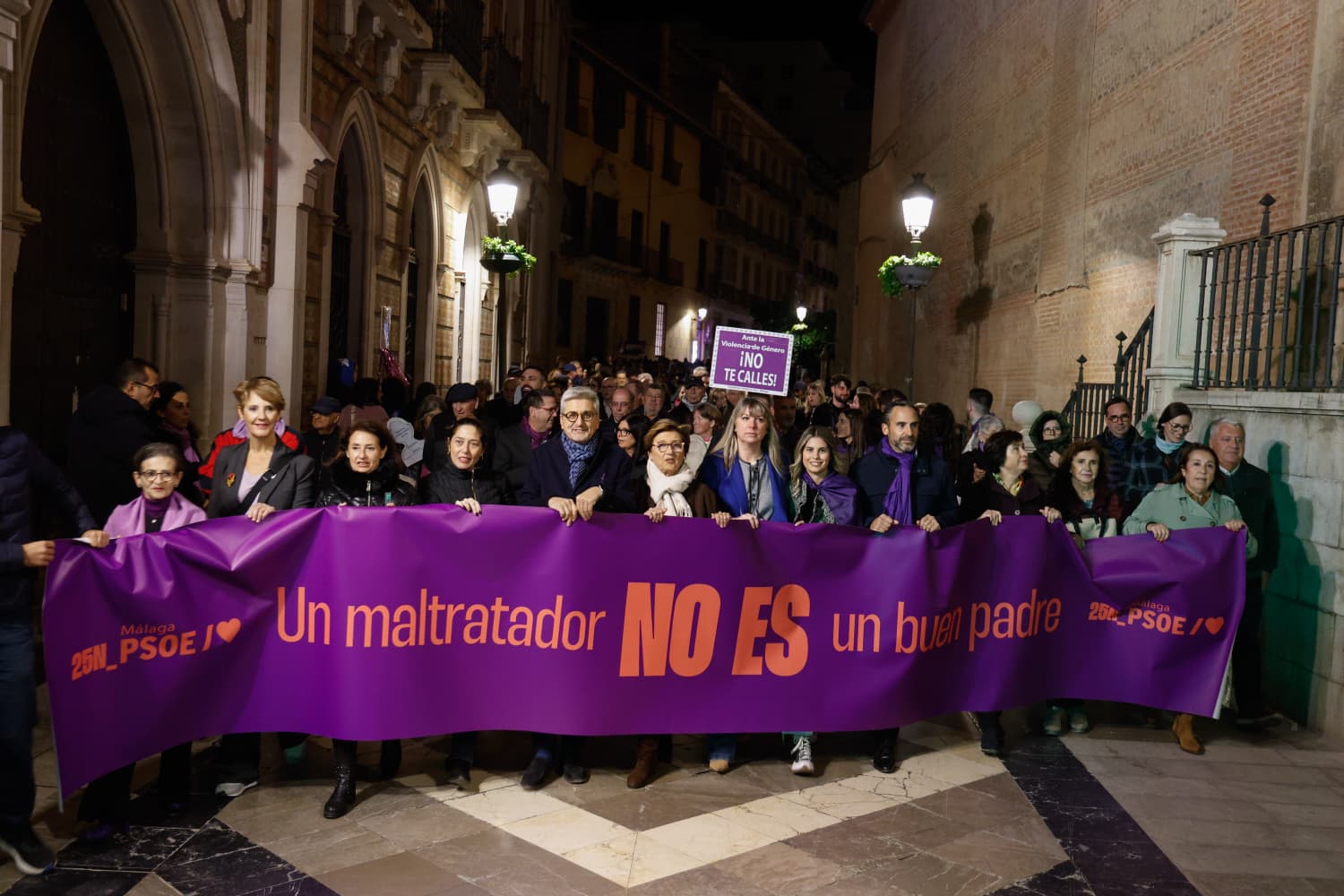 La manifestación del 25N, en Málaga