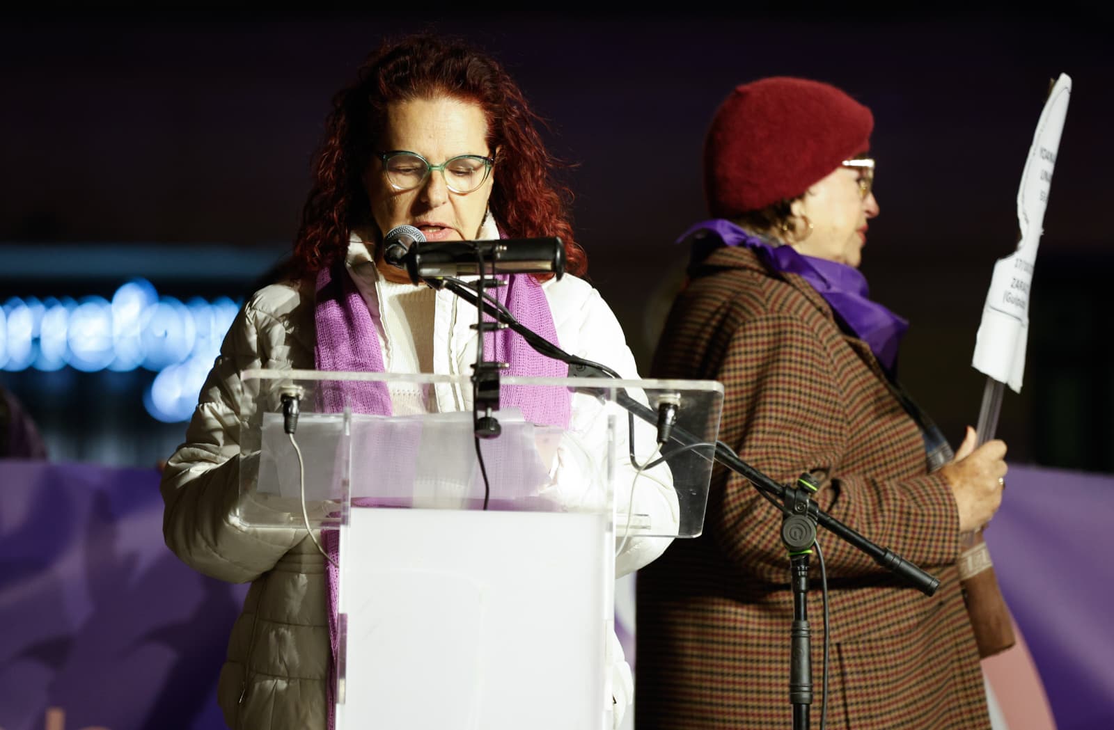 La manifestación del 25N, en Málaga