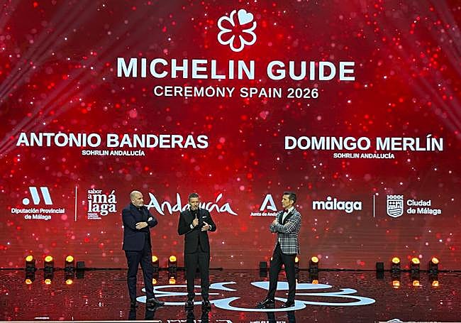 Antonio Banderas y Domingo Berlín, anfitriones.
