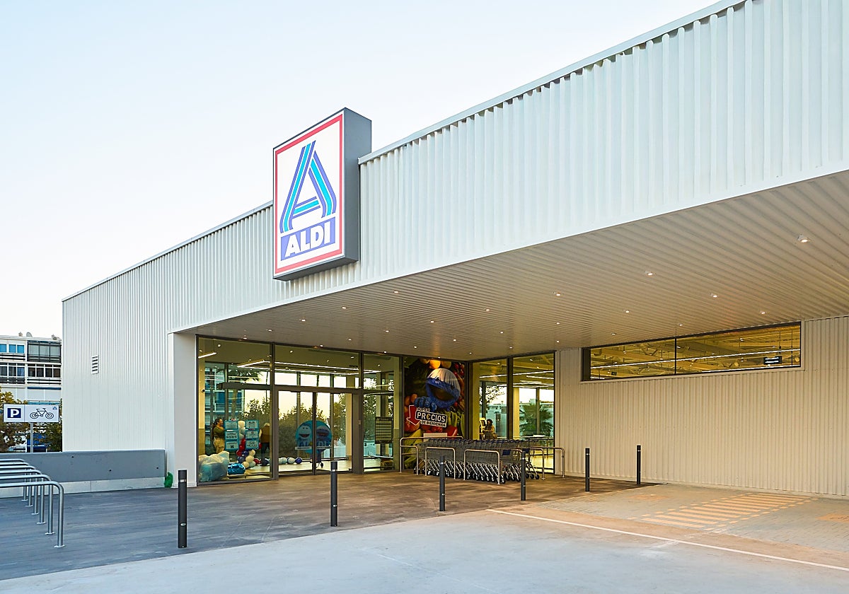 El nuevo supermercado Aldi de Torremolinos, en Los Álamos.
