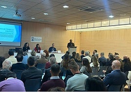 El concejal de Urbanismo, José Eduardo Díaz, durante su intervención en la jornada.