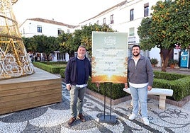 El concejal de Juventud, Alejandro González, acompañado por el director general de Eventos de San Pedro, Rubén Sánchez, ha presentado la iniciativa.