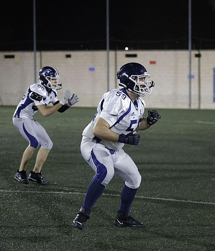 Imagen secundaria 2 - El fútbol americano lucha por sobrevivir en Málaga