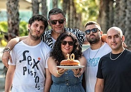 Los integrantes del grupo veleño 'Play' celebran este mes el décimo aniversario de la banda.