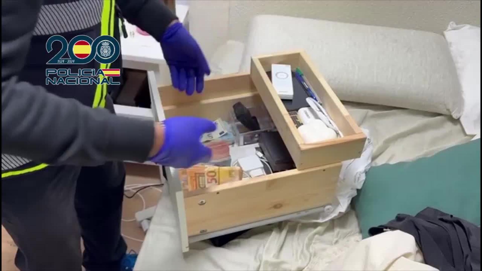 Cae una «entidad bancaria para el narco» que financiaba el tráfico de drogas con detenidos en Málaga