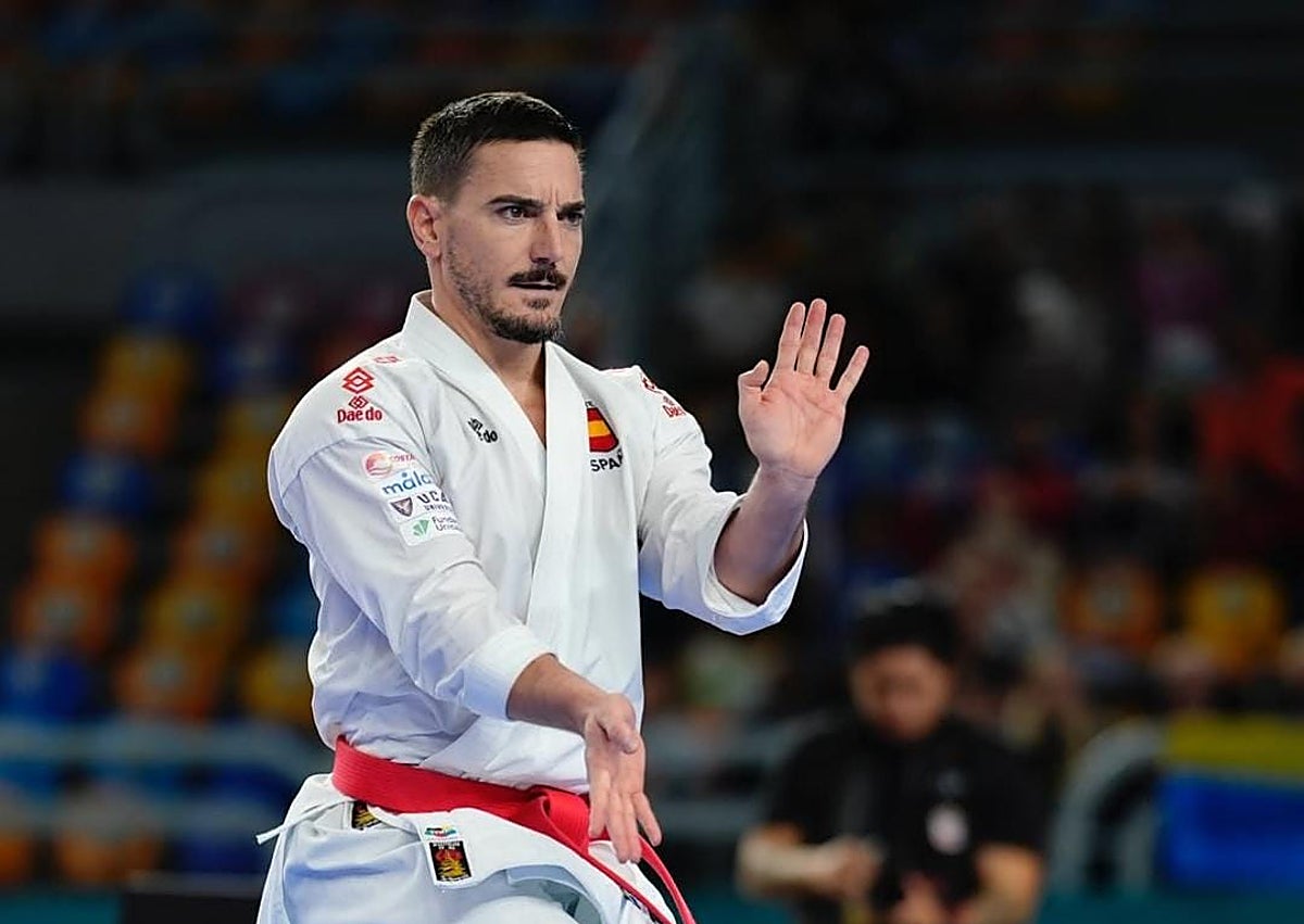 Imagen secundaria 1 - Damián Quintero, el rey del kárate español, se retira de los tatamis