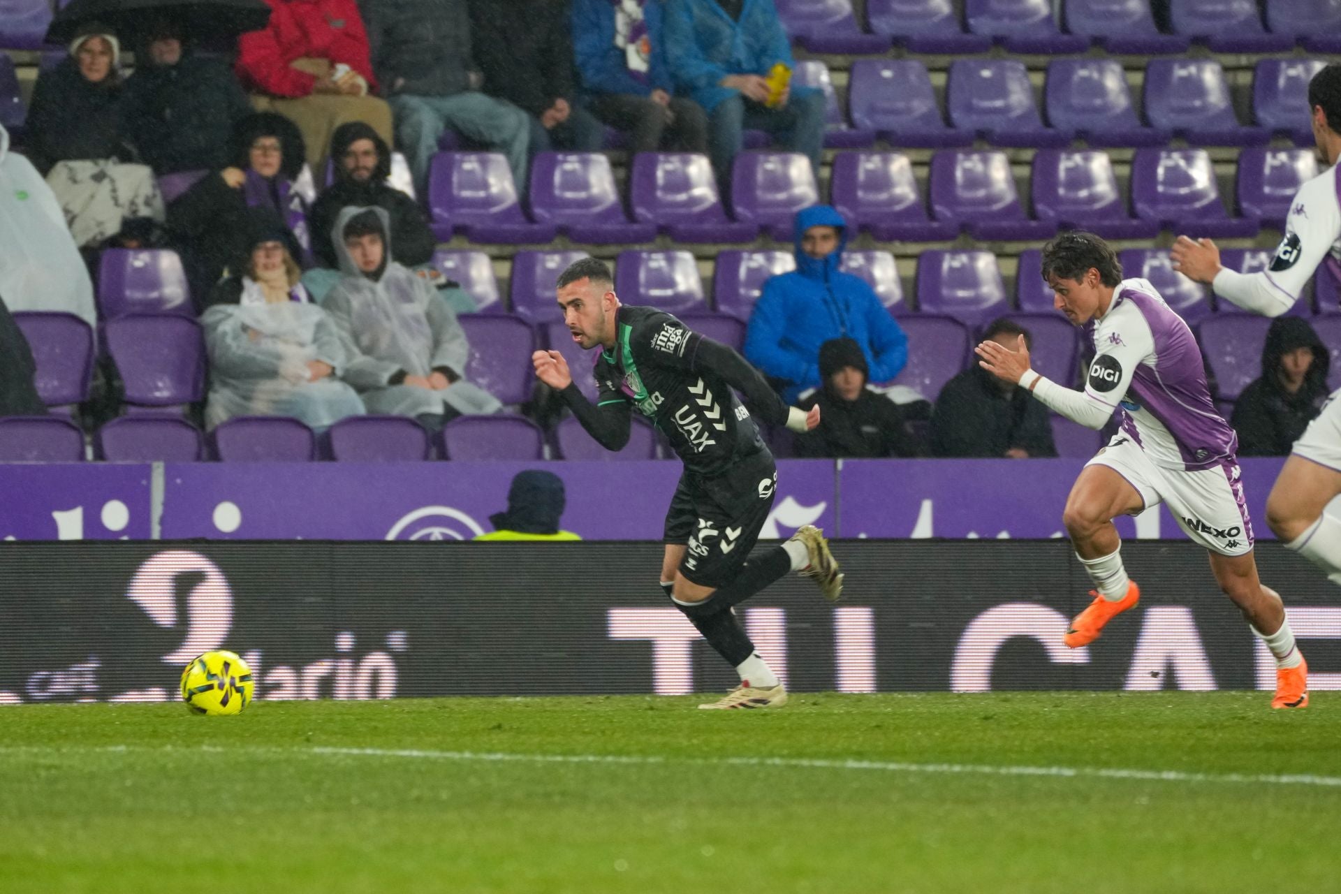 El Valladolid- Málaga, en imágenes