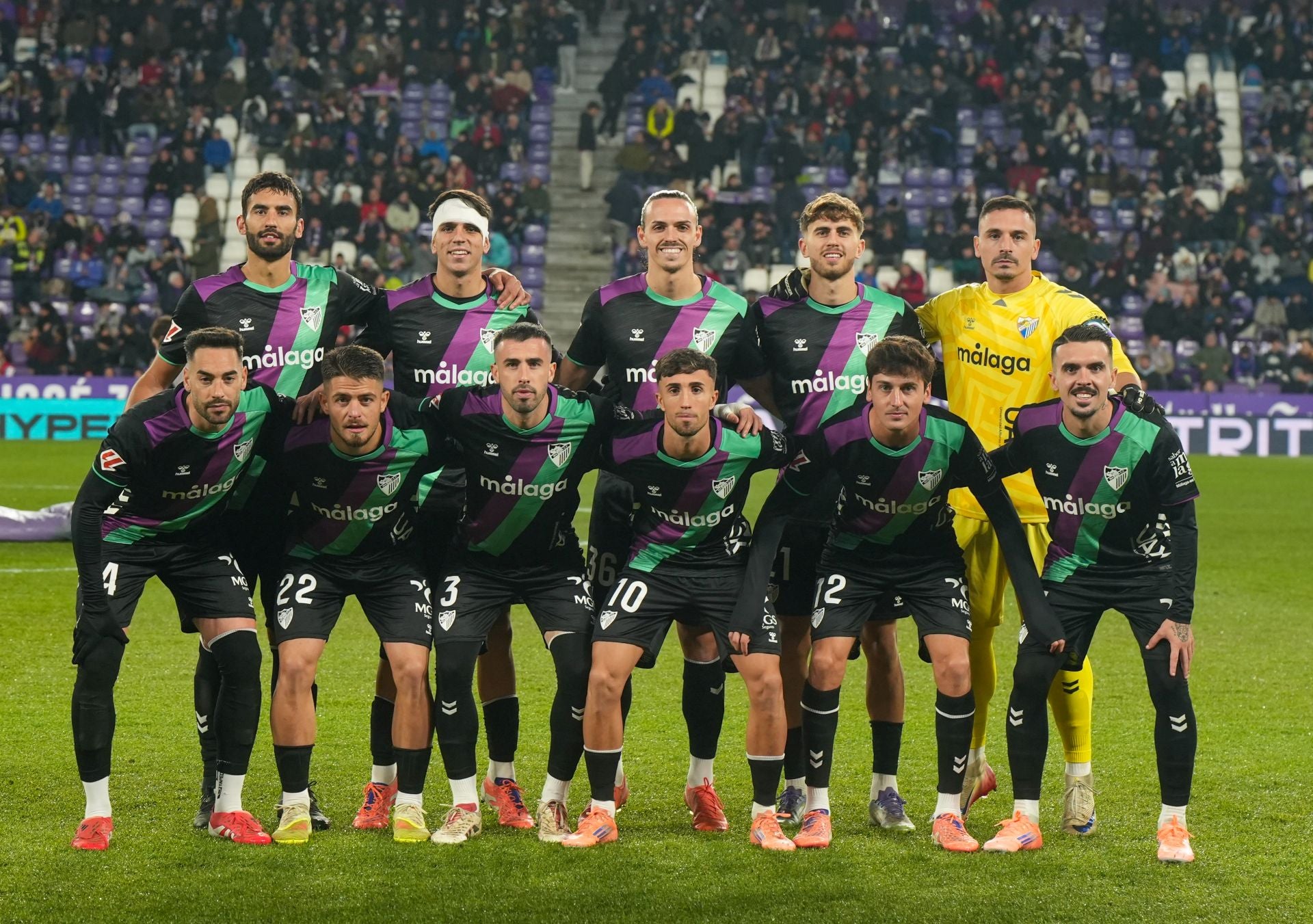 El Valladolid- Málaga, en imágenes